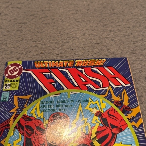 FLASH: ULTIMATE RUSH! #99 DC COMICS - Picture 3 of 7